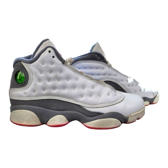 Jordan Retro 13 Pink/White/Gray Spark-Stealth - Picture 2 of 10
